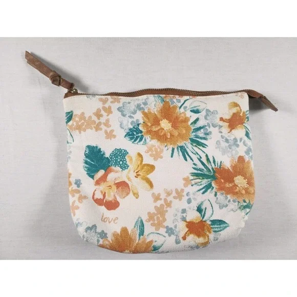 Mary & Martha Hello Beautiful Travel Cosmetic Organizer Floral Spring Christian - Picture 2 of 8